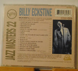 Verve Jazz Masters, Vol. 22 by Billy Eckstine (CD, 1994)