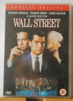 Wall Street DVD (2001) Michael Douglas, Stone (DIR) cert 15