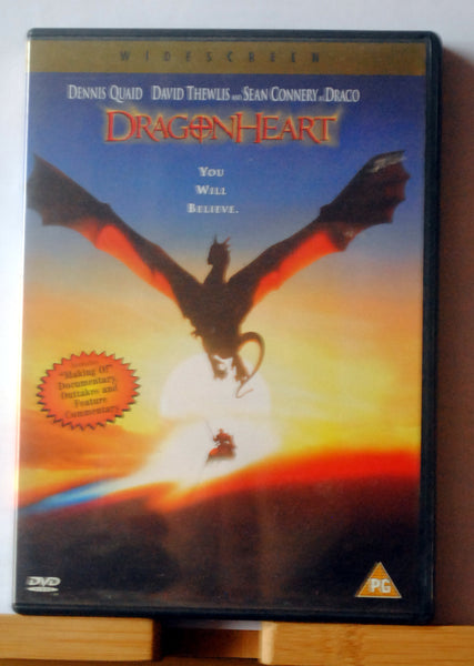 Dragonheart DVD (1999) Dennis Quaid, Cohen (DIR) cert PG