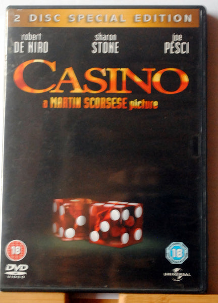 Casino DVD (2005) Robert De Niro, Scorsese (DIR) cert 18 2 discs