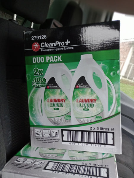 CleanPro+ Laundry Liquid Bio 5 Litres 100w x2