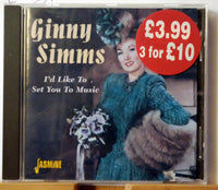 Ginny Simms - I'd Like to Set You to Music (2001)