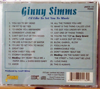 Ginny Simms - I'd Like to Set You to Music (2001)