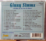 Ginny Simms - I'd Like to Set You to Music (2001)