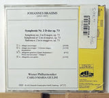 Carlo Maria Giulini : Brahms: Symphony No.2 CD