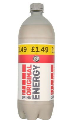 Euro Shopper Original Energy Drink 12x 1 Litre [PM £1.49 ]