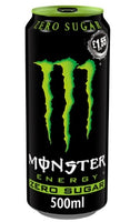 Monster Original Zero Sugar Energy Drink 12x500ml PM £1.55 (Black Can+Green M)