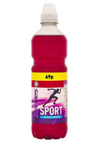 Euro Shopper Sport Isotonic Hydration Berries 12X 500ml [PM 69p ]