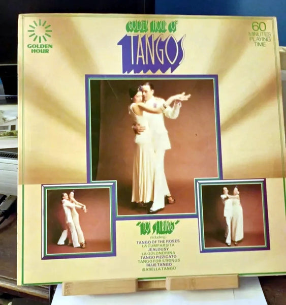 101 Strings Golden Hour of Tangos LP vinyl UK Golden Hour 1974 GH834