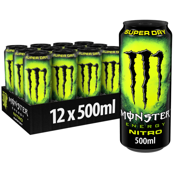 Monster Nitro Energy Drink 12x500ml PM £1.39 (Yellow+Black)
