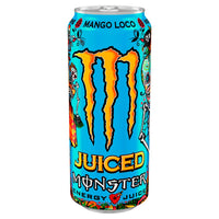 Monster Mango Loco Juiced 12x500ml PMP £1.65 (blue skull)