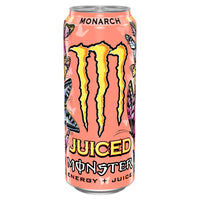 Monster Monarch Peach Nectarine Energy Juice 500ml [PM £1.65 ] (Orange)