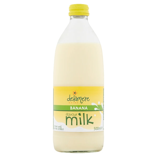 Delamere Dairy Banana Flavour Milk 12x 500ml