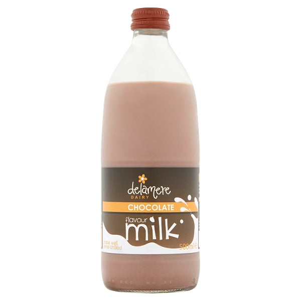 Delamere Dairy Chocolate Flavour Milk 12x 500ml