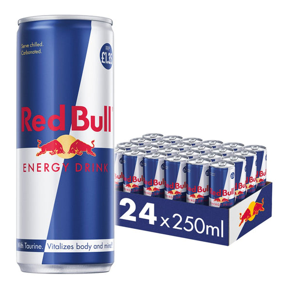 Red Bull Energy Drink, PM £1.35, 250ml (24 Pack)