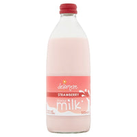 Delamere Dairy Strawberry Flavour Milk 12x 500ml